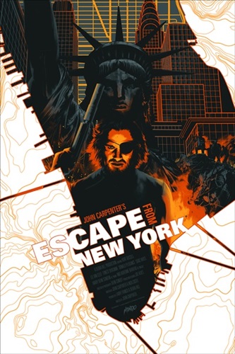 Escape From New York (Variant) by Matt Taylor
