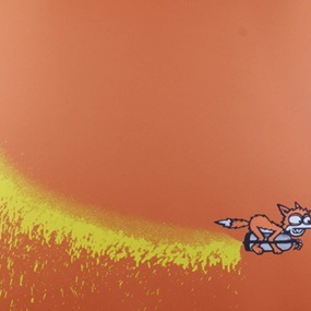 Rocket Fox (Orange) by Mau Mau