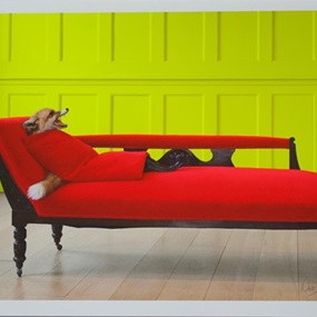 Fox With Issues (Neon) by Nina Saunders