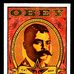 Zapata (2020 HPM (Red)) by Shepard Fairey