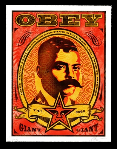 Zapata (2020 HPM (Red)) by Shepard Fairey