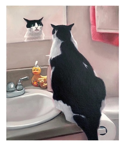 Reflections 3 (Chonky)  by Lydia Blakeley