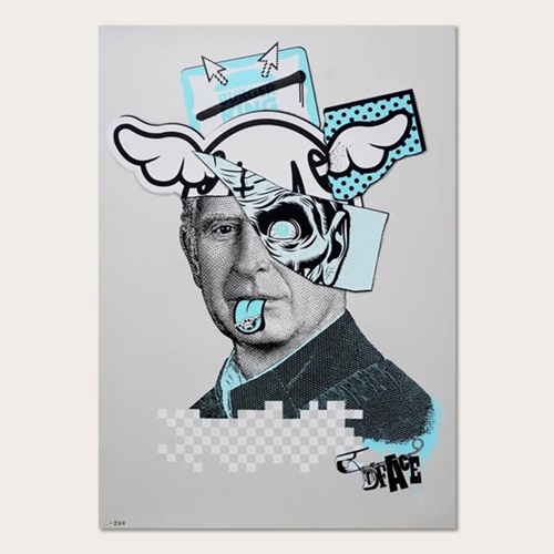 Punk Press - Monarchy Mash-Up  by D*Face