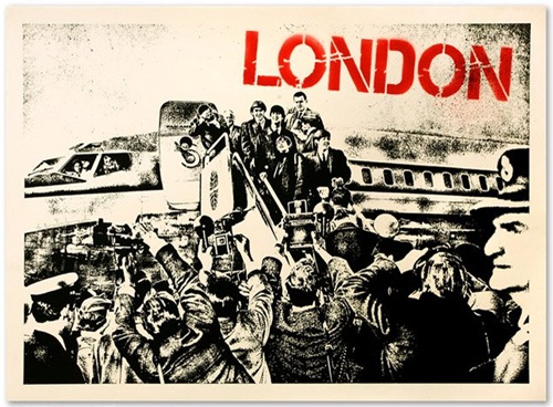 A Good Days Flight  by Mr Brainwash