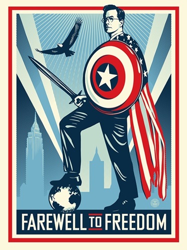 Farewell To Freedom  by Shepard Fairey