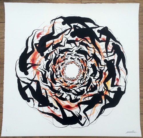 Vortex (Colour Hand-Finished) by David De La Mano