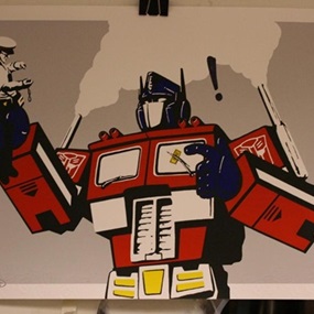 Optimus Primed (Grey) by Ryan Callanan