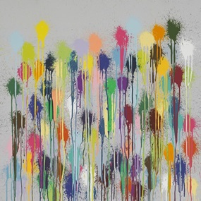 Colour Splat Fizz by Ian Davenport