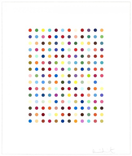 Ethidium Bromide Aqueous Solution  by Damien Hirst