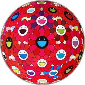 Flower Ball (Burning Blood) by Takashi Murakami