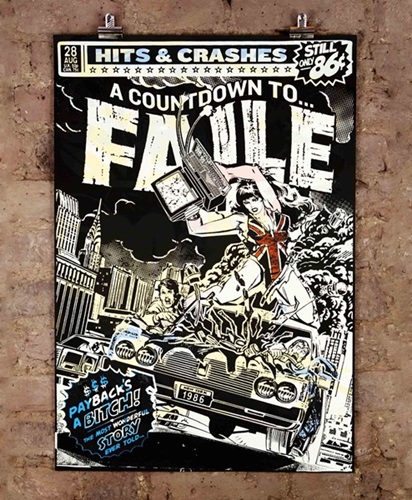 A Countdown To Faile (Hits & Crashes) (Black) by Faile