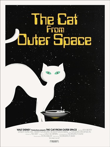 The Cat From Outer Space  by Jay Shaw