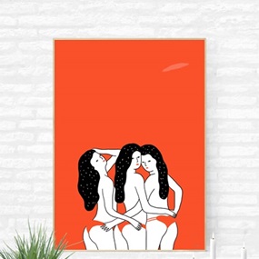 Red Panties by Agathe Sorlet