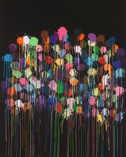Colour Splat Bang  by Ian Davenport