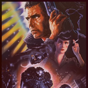 Blade Runner (Art Print Foil Edition) by John Alvin