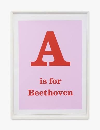 A Is For Beethoven  by Jeremy Deller
