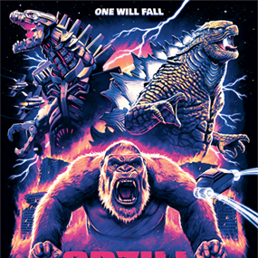 Godzilla vs Kong (Variant) by Tom Walker