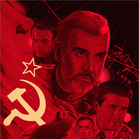 The Hunt For Red October (First Edition) by Ruiz Burgos