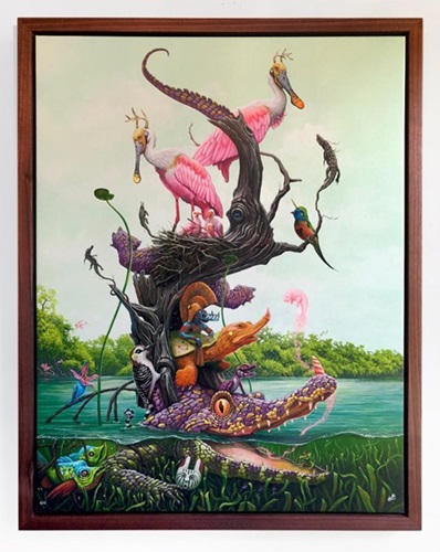 Everglades (Deluxe Canvas) by Dulk