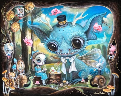 Soothing The Jabberwocky  by Laura Colors
