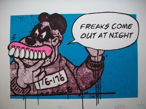 Freaks Come Out At Night (Blue) by Sweet Toof | J Patrick Boyle
