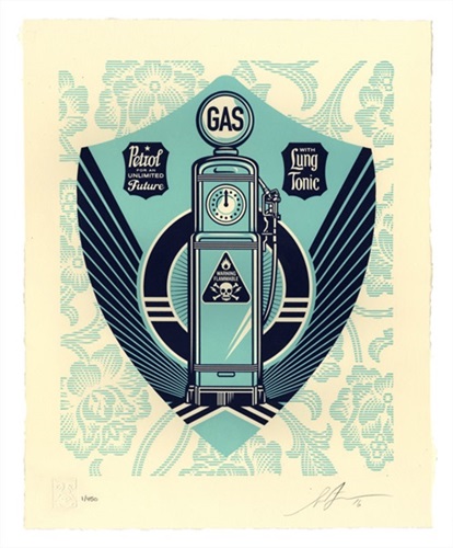 Endless Power Letterpress  by Shepard Fairey