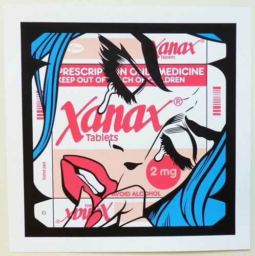 Xanax (Blue Variant) by Ben Frost