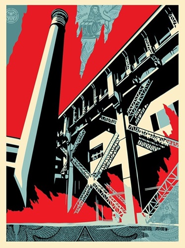 Fossil Factory  by Shepard Fairey