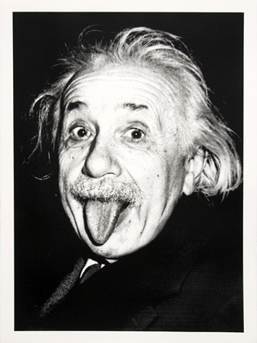 Happy Birthday Einstein!  by Mr Brainwash