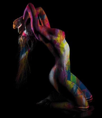 Nude Graffiti - Ecstasy No 1  by Ben Allen
