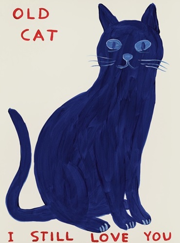 Old Cat  by David Shrigley