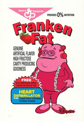 Franken Fat  by Ron English