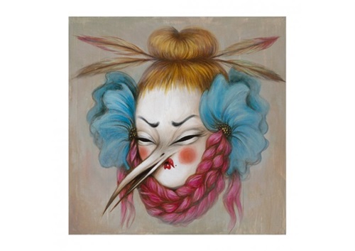 Sad Birdy Clown 1  by Miss Van