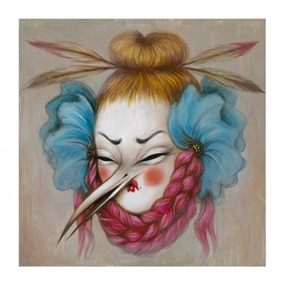 Sad Birdy Clown 1 by Miss Van