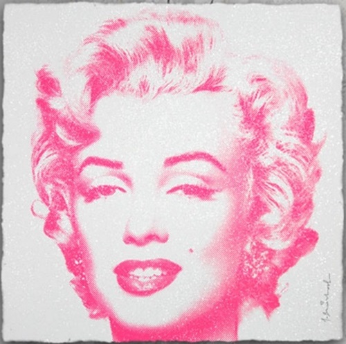 Diamond Girl (Pink) by Mr Brainwash