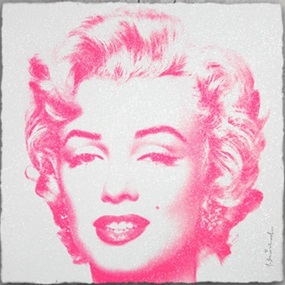Diamond Girl (Pink) by Mr Brainwash