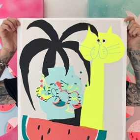 Cat Walk (Black Palmer Version) by Ilk