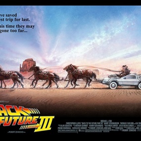 Back to the Future: Part III by Drew Struzan