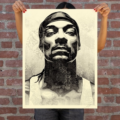 Snoop D-O Double G  by Shepard Fairey