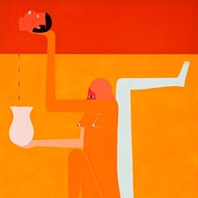 Orange Painting (Timed Edition) by Richard Colman