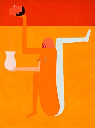 Orange Painting (Timed Edition) by Richard Colman