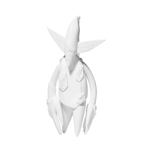 FL-001 Pointman Figure (White) by Futura