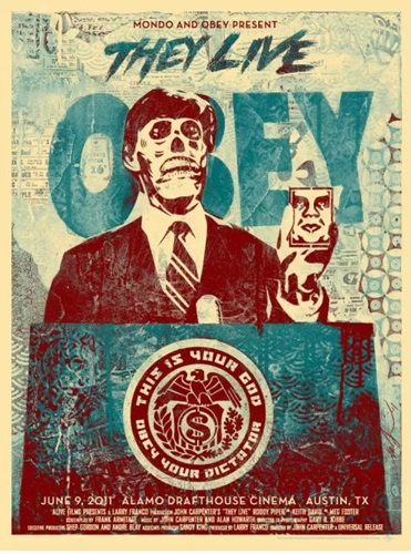 They Live (2) by Shepard Fairey