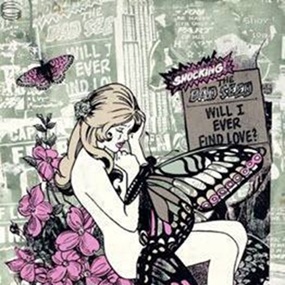 Butterfly Girl (II) by Faile