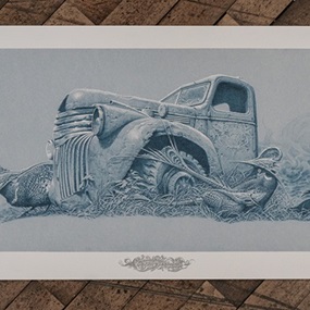 Colossus Aground (Variant) by Aaron Horkey