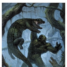 Swamp Thing (Art Print) by E.M. Gist