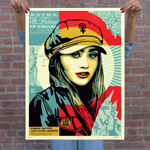 The Future Is Equal  by Shepard Fairey