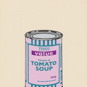 Soup Can (Lilac, Emerald, Purple) by Banksy