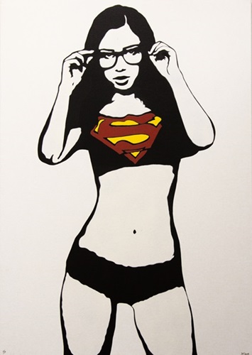 Supergirl (Limited Edition Canvas) by 3F