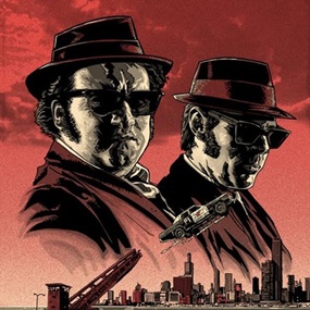 Elwood and Joliet Jake (Variant) by Tim Doyle